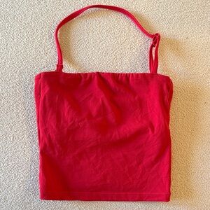 Buffbunny Red Strapless Crop